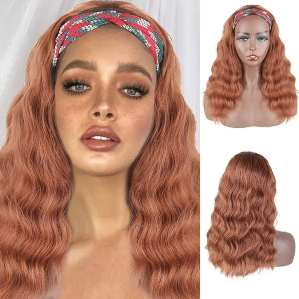 Blooming Hair Headband Wig